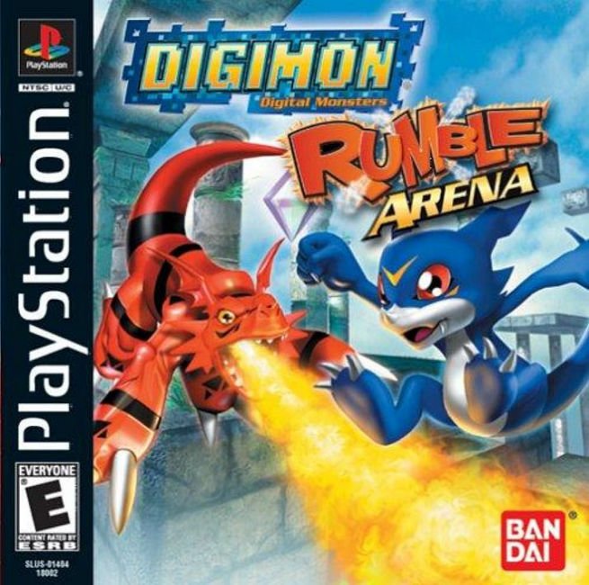Digimon_Rumble_Arena_ntsc-front - Digimon Rumble Arena. Portable - Juegos [Descarga]