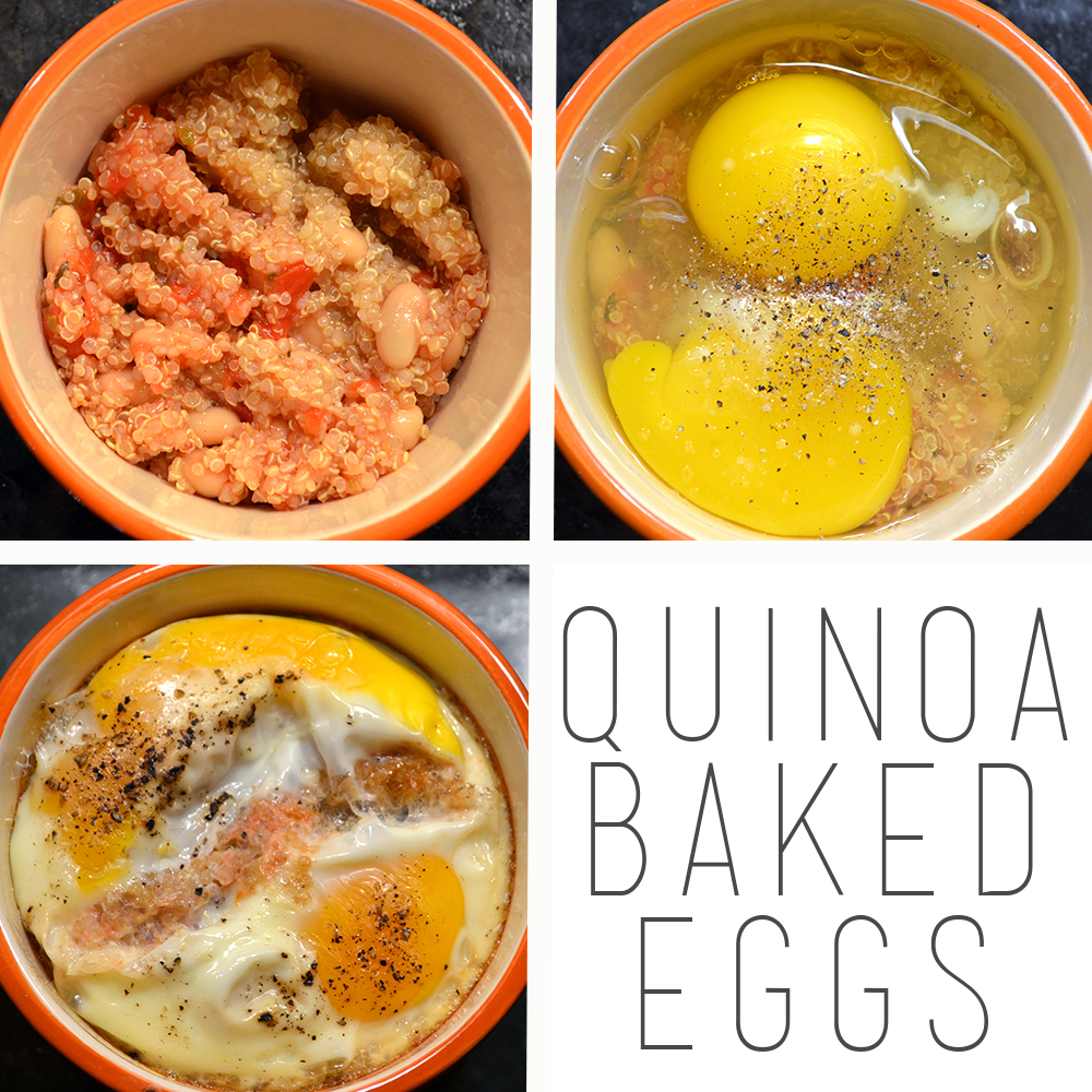 quinoa + eggs Fit Foodie Finds