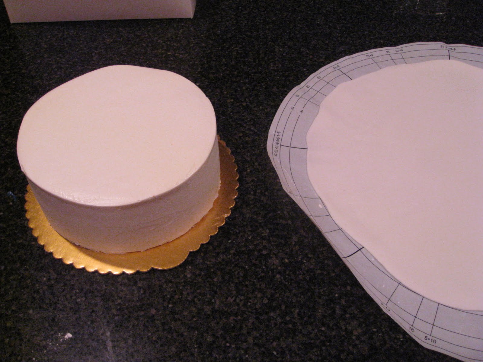 Diary of a Cake Stylist How to Cover a Cake with Fondant
