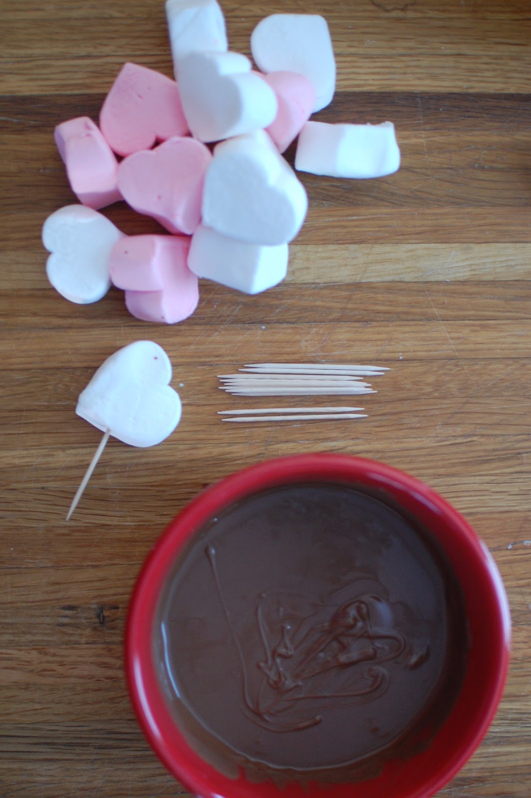 *Random Thoughts of a SUPERMOM!* I Love You More Than Chocolate Marshmallow Hearts