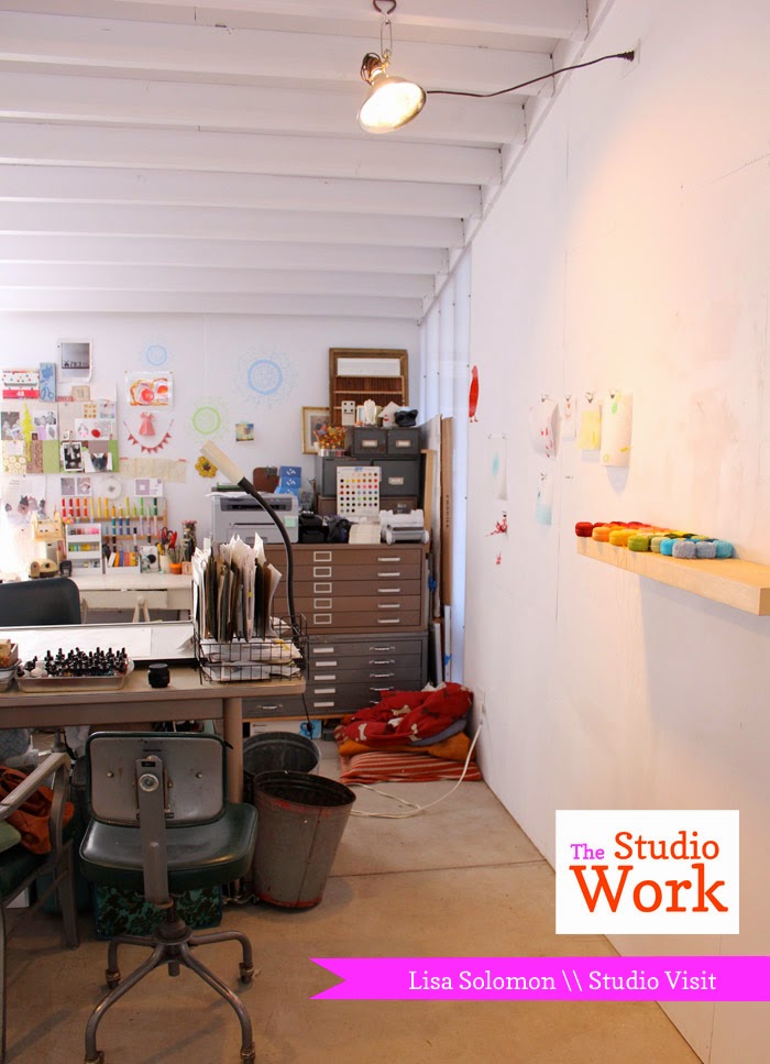The Studio Work Lisa Solomon \\ Studio Visit