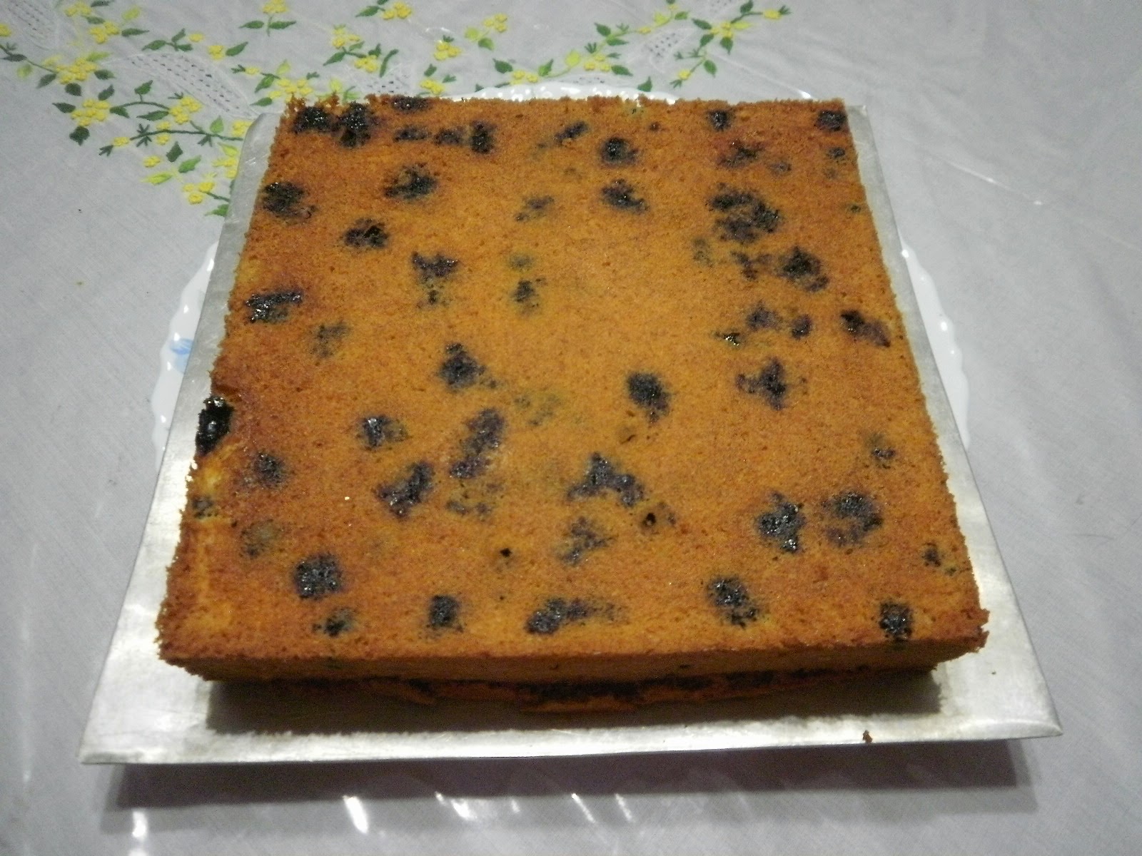Zara Baking Melt In Your Mouth Blueberry Cake With Lemon Glaze