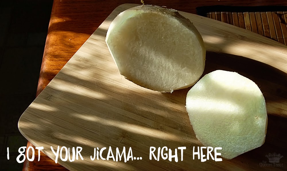 The Queen's Table Jicama Celery Cucumber Green Juice A Light And