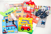 Transportation Bath Toys {a boutique in the neighborhood} (baby boy theme birthday gifts transportation)