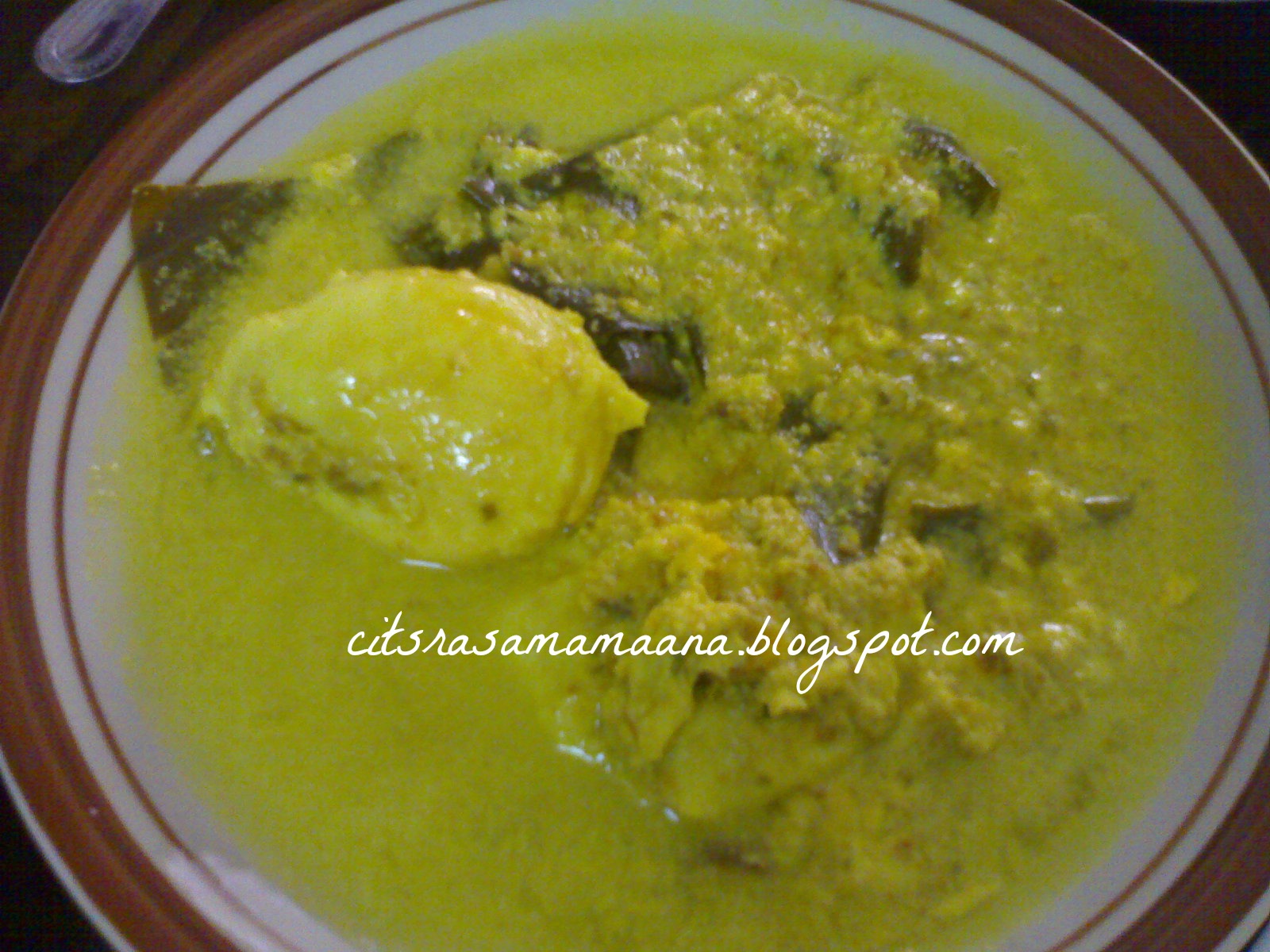 Masak Lemak Cili Padi Telur