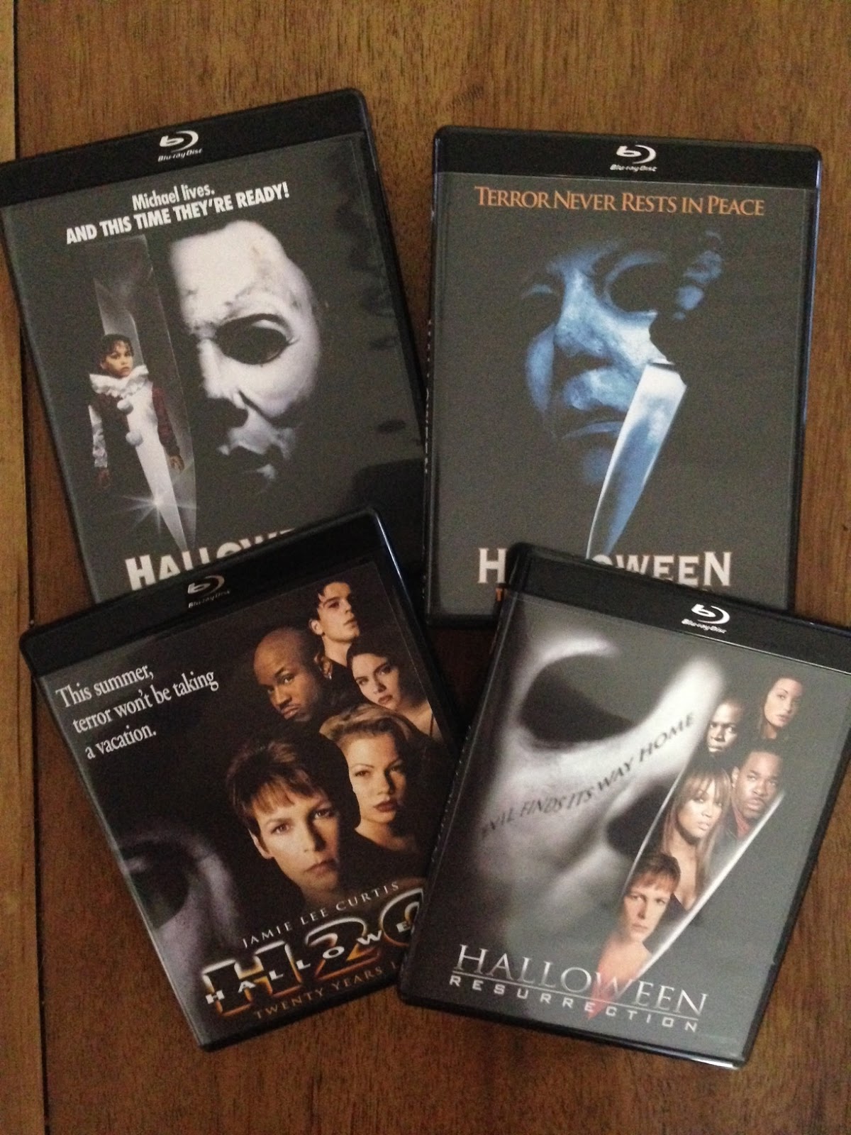 The Horrors of Halloween HALLOWEEN THE COMPLETE COLLECTION Bluray Box Set Covers
