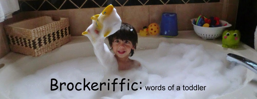 Brockeriffic - words of a little boy