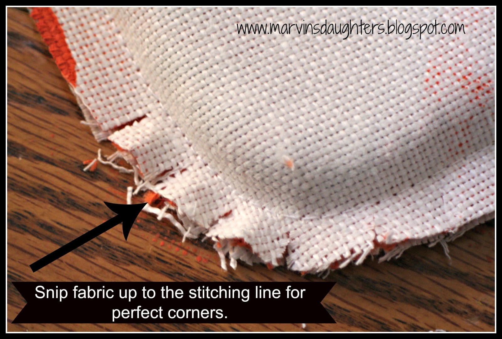 Marvin's Daughter DIY Pillow Slipcovers