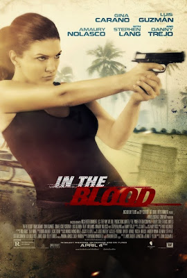 gina carano in the blood poster