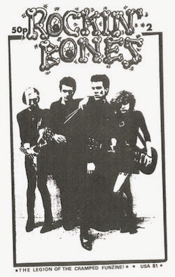 Rockin' Bones - Legion of the Cramped Newsletter/Zines