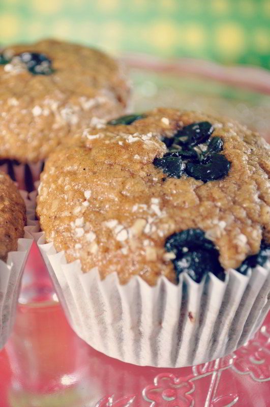 CocinaBlogGemma Muffins de Salvado de Avena