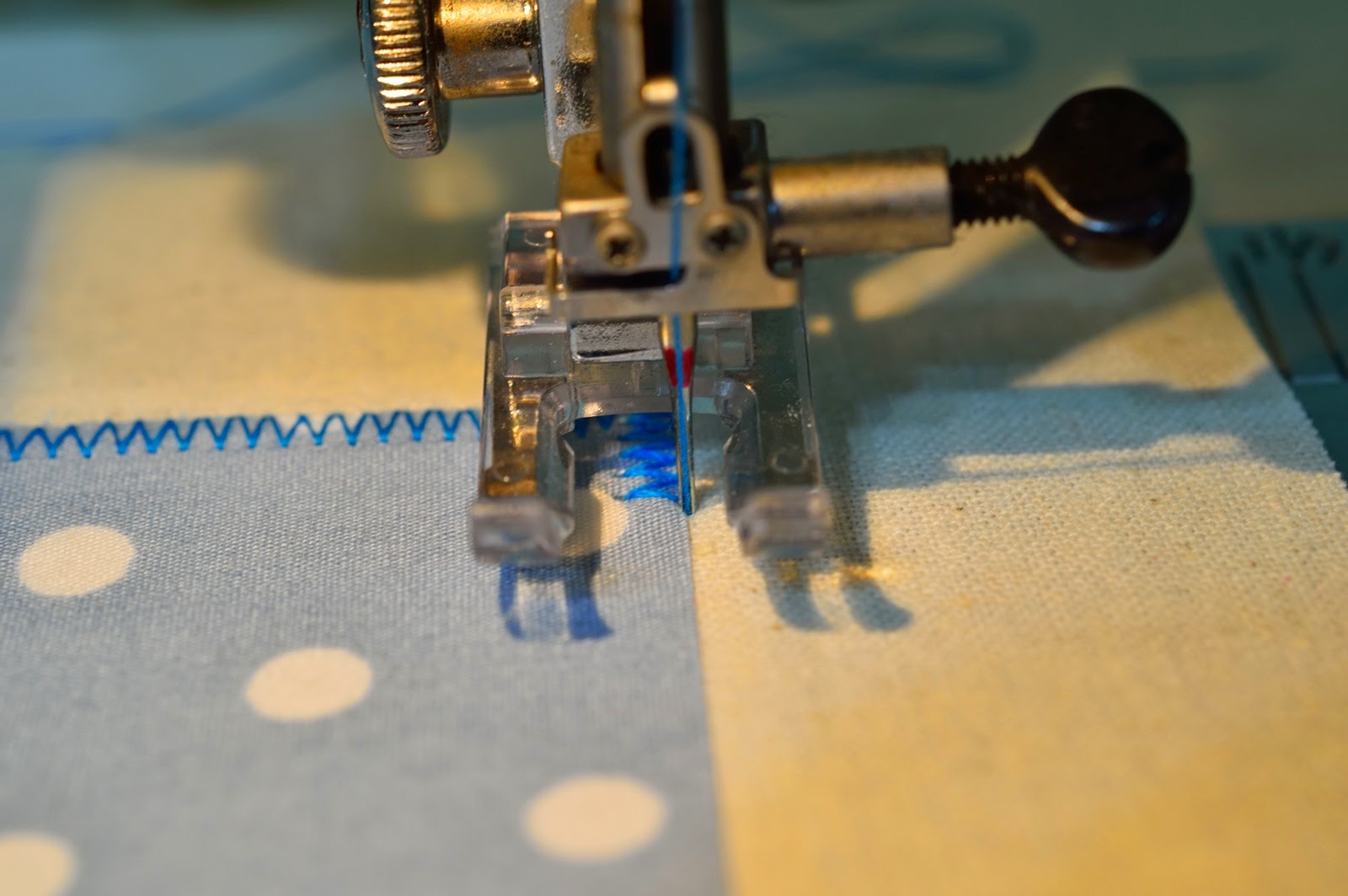 Machine applique using zigzag stitch Projects by Jane