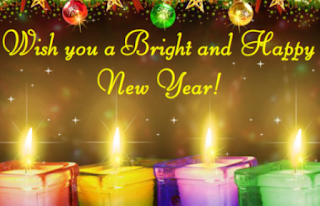 Happy New Year wishes greeting cards