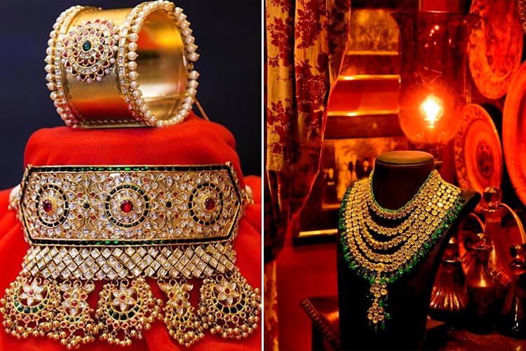 Be Royal with Royal Rajasthani Jewelry, there is always a question by ladies that how ladies may increase or project royalty...... a Rajhistani woman can answer easily that ladies may project their royalty and fashion by wearing Rajhistani Jewelry designs from head to toe traditionally. Kundan, Thewa and meenakari works with precious stones studded into it are all time favorite and popular among Rajput or marwari brides in Rajhistan. The popularity for these designs renowned because many famous actresses like Rekha, Sridevi, Vidya Balan, Aishwarya Rai and Madhuri Dixit have happily flaunted Rajhistani Rajputani ornaments at red carpet and in films. This is the one reason for growing the admirers and fans of such jewelry. If you talk about the culture or heritage of Rajhistani then the first come to top of mind about the Rajhistani and Rajputi jewelry as it is the land of royals and royalty always get inspire from the forts, palaces and handicrafts of this land. Come on ..... and look some traditional Rajhistani Jewelry designs: Be Royal with Royal Rajasthani Jewelry, there is always a question by ladies that how ladies may increase or project royalty...... a Rajhistani woman can answer easily that ladies may project their royalty and fashion by wearing Rajhistani Jewelry designs from head to toe traditionally. Kundan, Thewa and meenakari works with precious stones studded into it are all time favorite and popular among Rajput or marwari brides in Rajhistan. The popularity for these designs renowned because many famous actresses like Rekha, Sridevi, Vidya Balan, Aishwarya Rai and Madhuri Dixit have happily flaunted Rajhistani Rajputani ornaments at red carpet and in films. This is the one reason for growing the admirers and fans of such jewelry. If you talk about the culture or heritage of Rajhistani then the first come to top of mind about the Rajhistani and Rajputi jewelry as it is the land of royals and royalty always get inspire from the forts, palaces and handicrafts of this land. Come on ..... and look some traditional Rajhistani Jewelry designs: