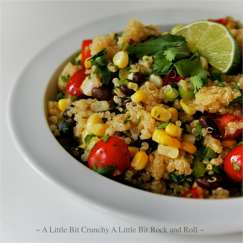 A Little Bit Crunchy A Little Bit Rock and Roll Quinoa Salad with