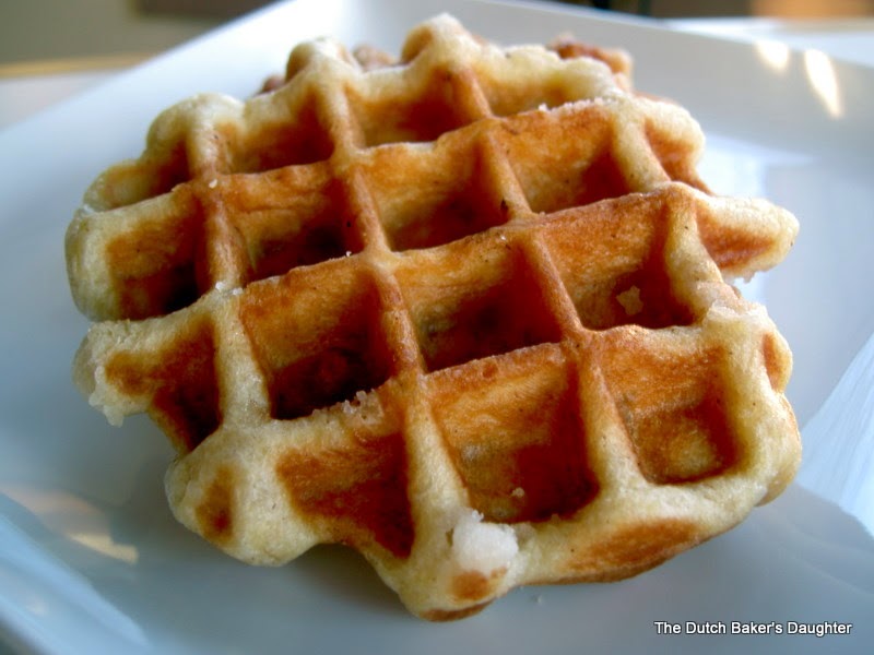 The Best Yeasted Belgian Waffles - Baking With Butter