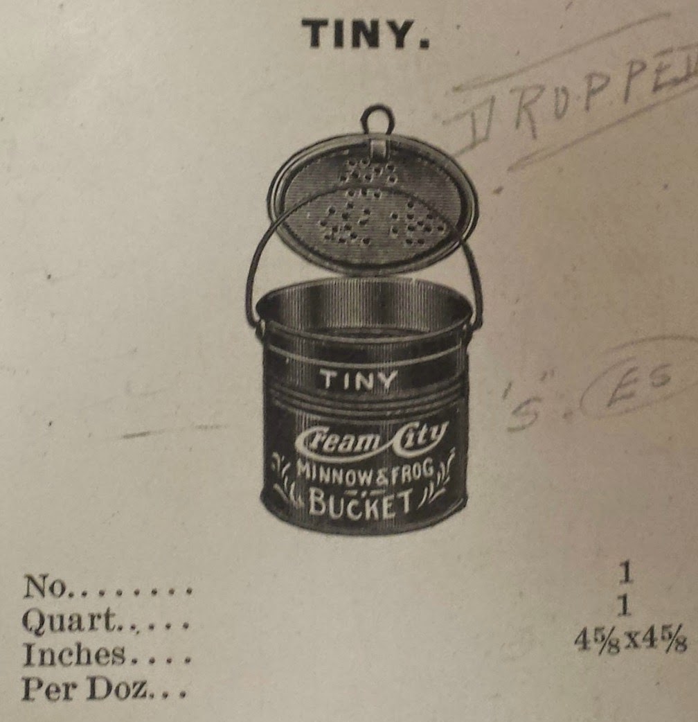 Cream City Fishing Tackle Minnow Bucket Tiny 1