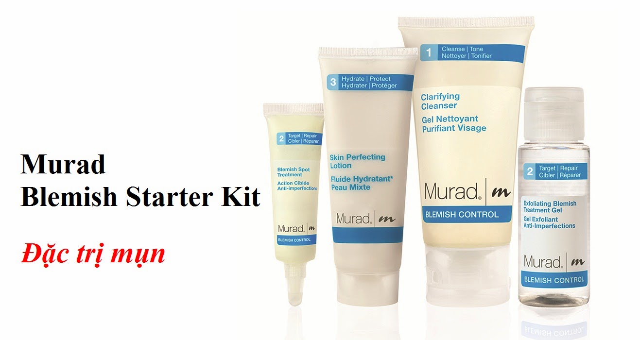 Murad Starter Kit Các Bộ Mỹ Phẩm Murad Mỹ phẩm Murad