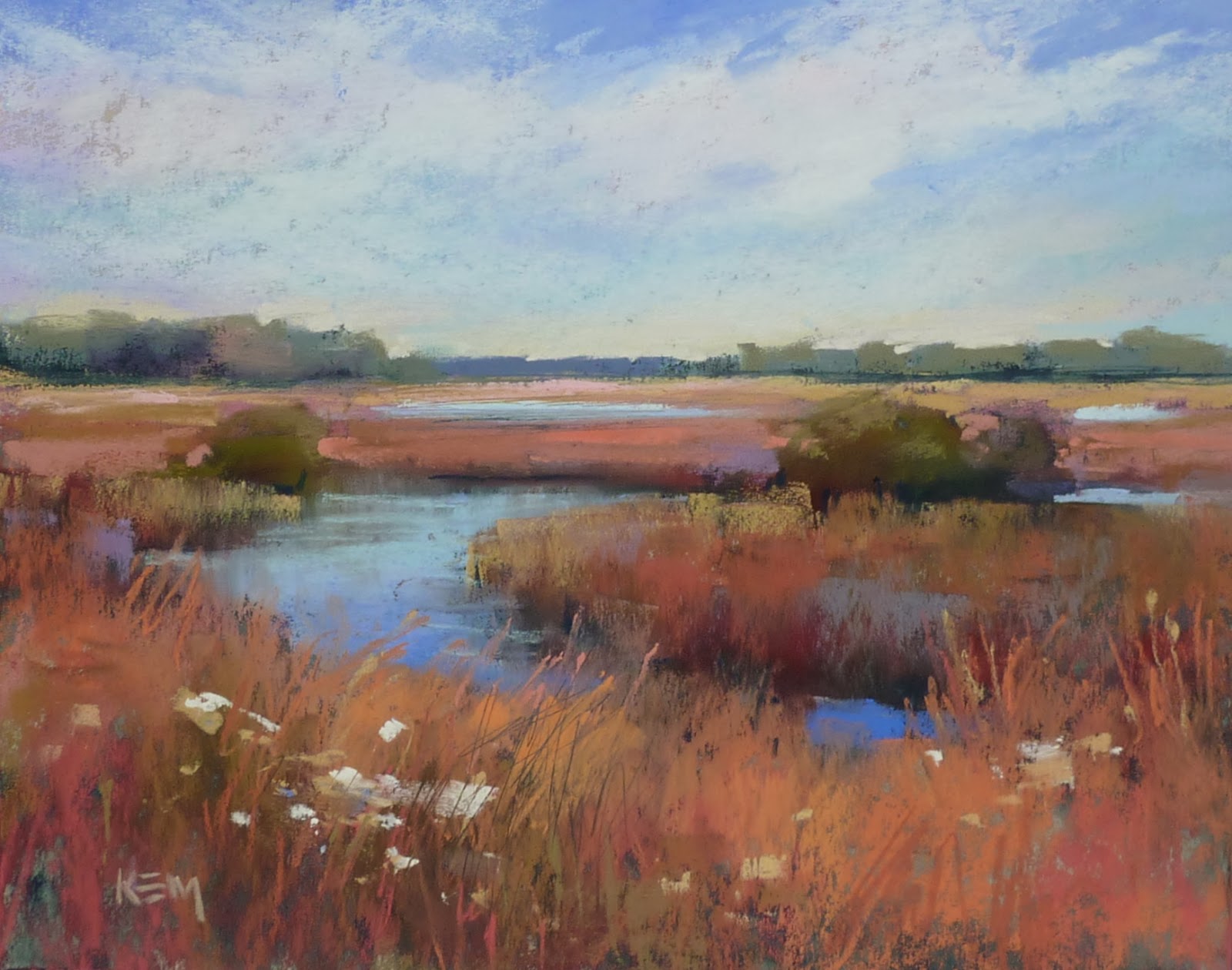 Painting My World New Digital Demo Available...Painting an Autumn Marsh