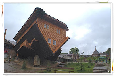 Extremely Unique Architecture Design of Upside Down Home Idea