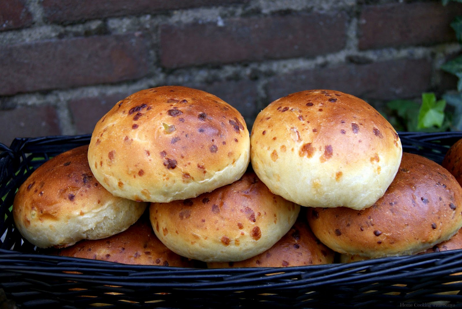 Jalapeno Cheddar Buns Home Cooking with Sonya