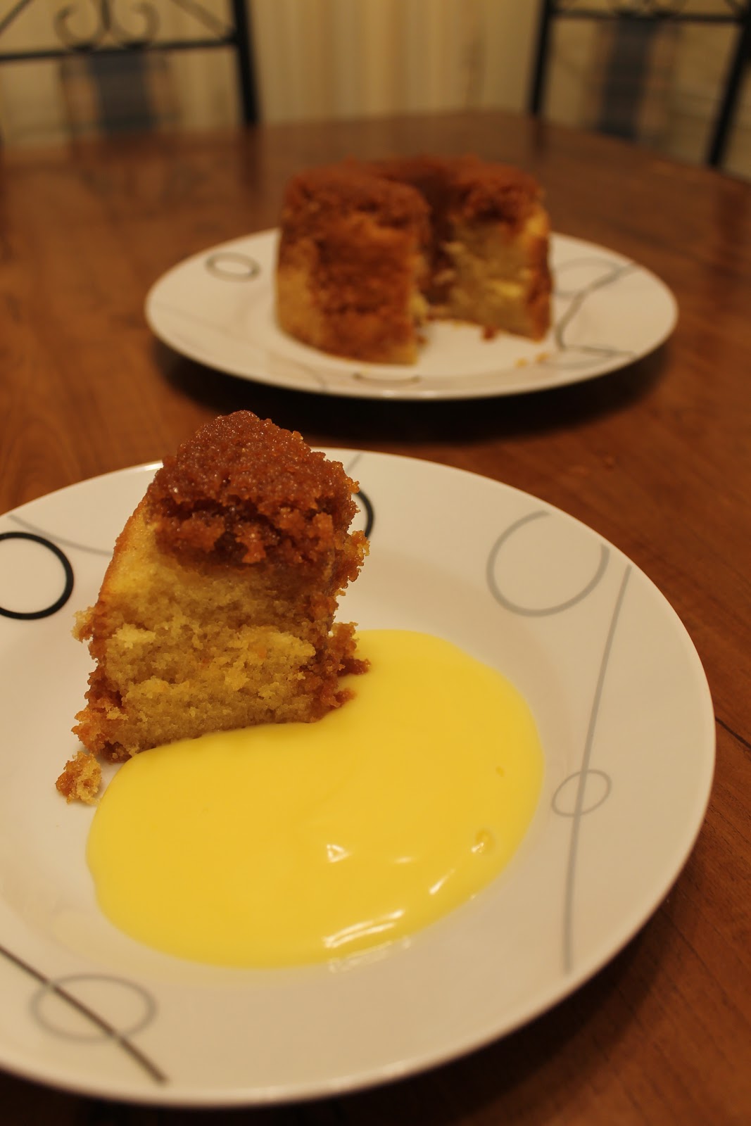 A Slice in the Life of Julie: Old Fashioned Golden Syrup Steamed Pudding