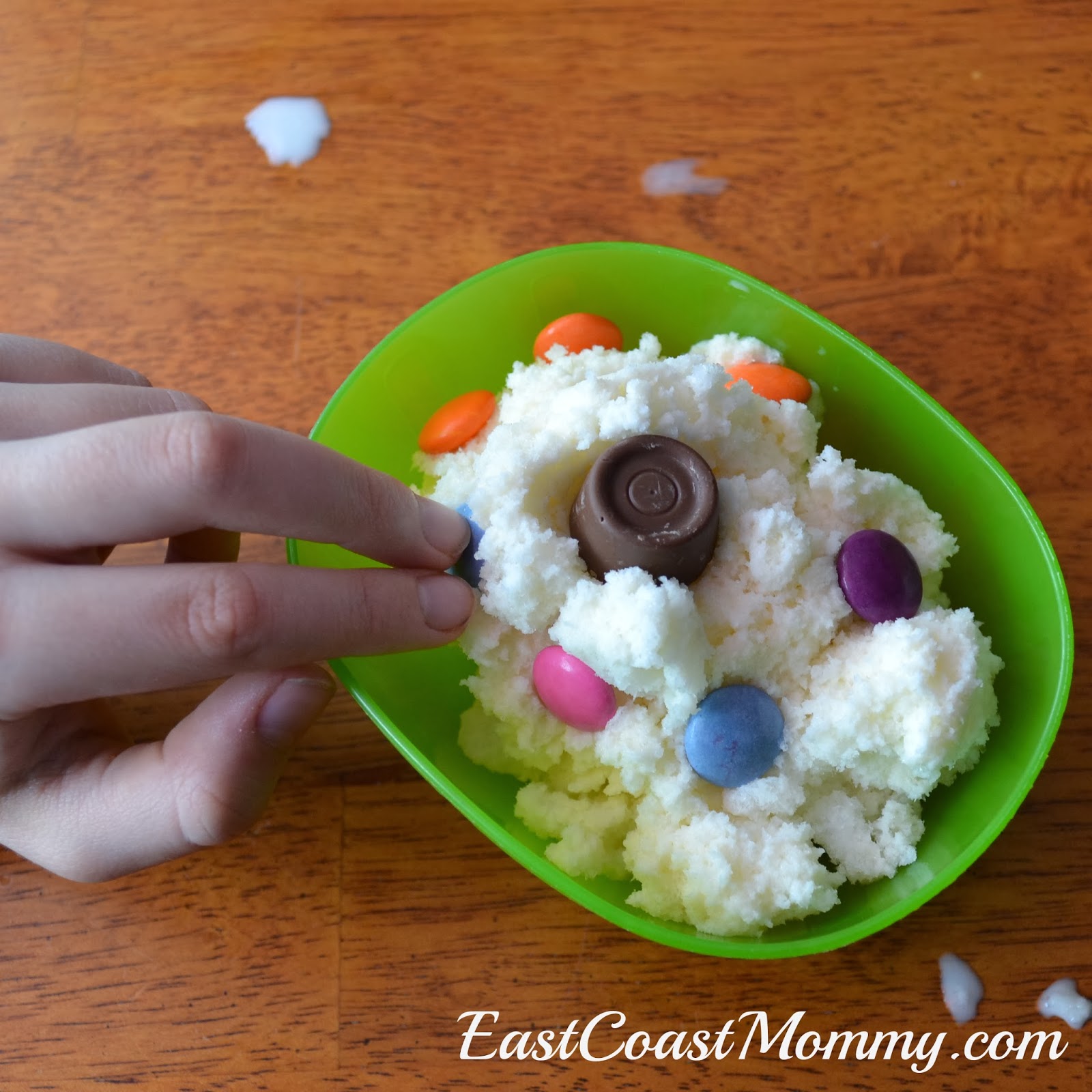 East Coast Mommy Snow Ice Cream with Evaporated Milk