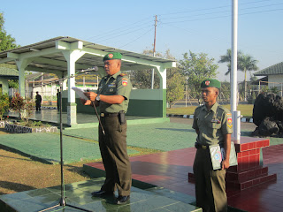 DANDIM 0725/SRAGEN AMBIL APEL GARNISUN