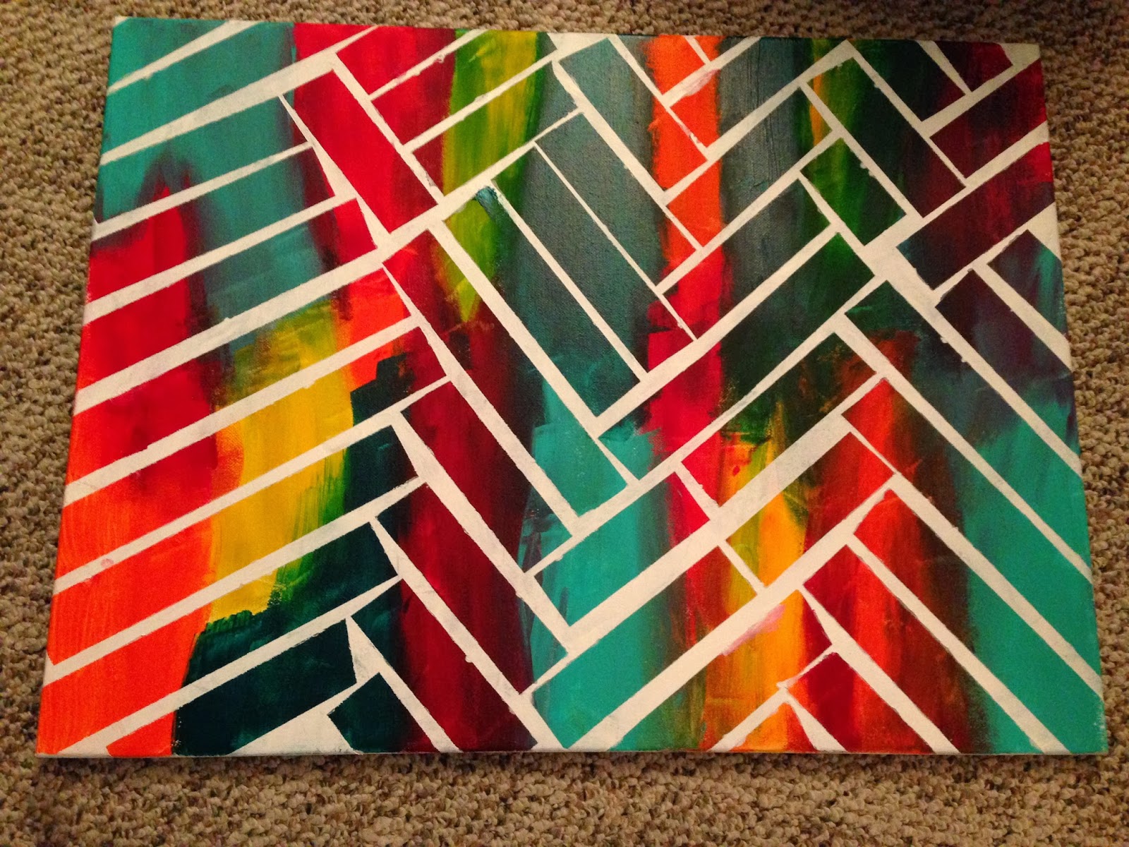 Auda's Crazy Life Canvas Painting