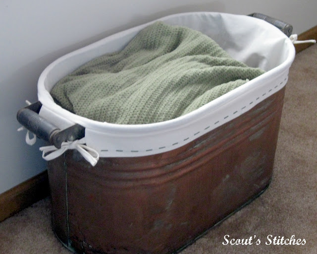 All The Joy Antique Copper Tub With Lining