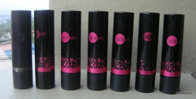 My Sophie Lipstick Collection