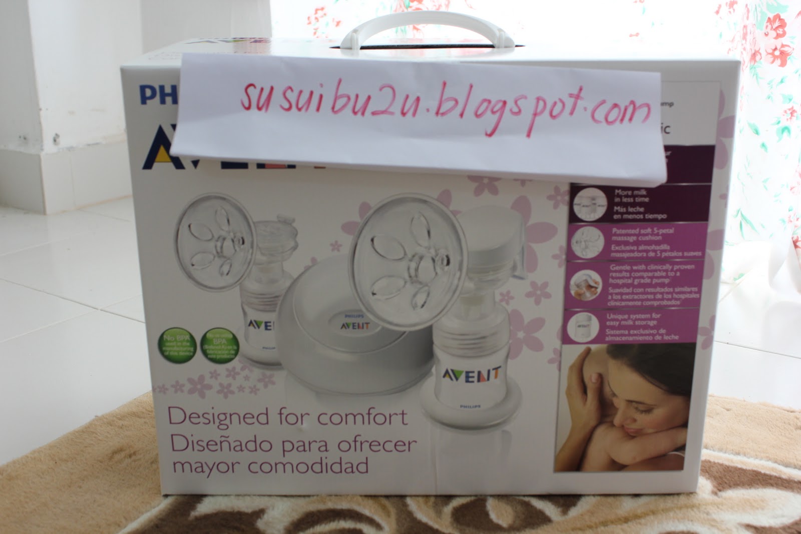 Susu Ibu , Breastfeeding dan Breast Pumps Philips AVENT Twin (Duo