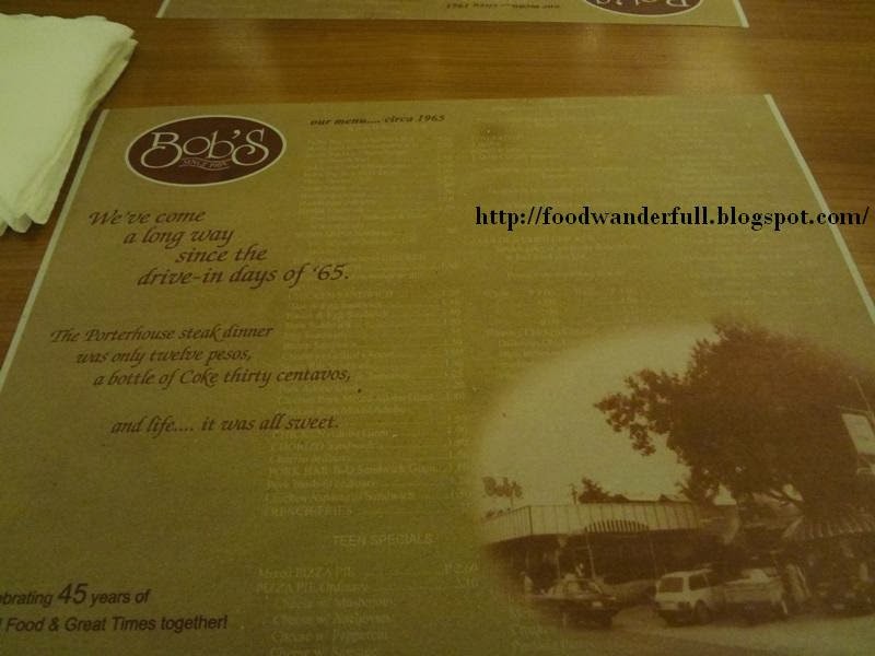 Bob's Cafe Bacolod Menu at Katherine Macdonald blog