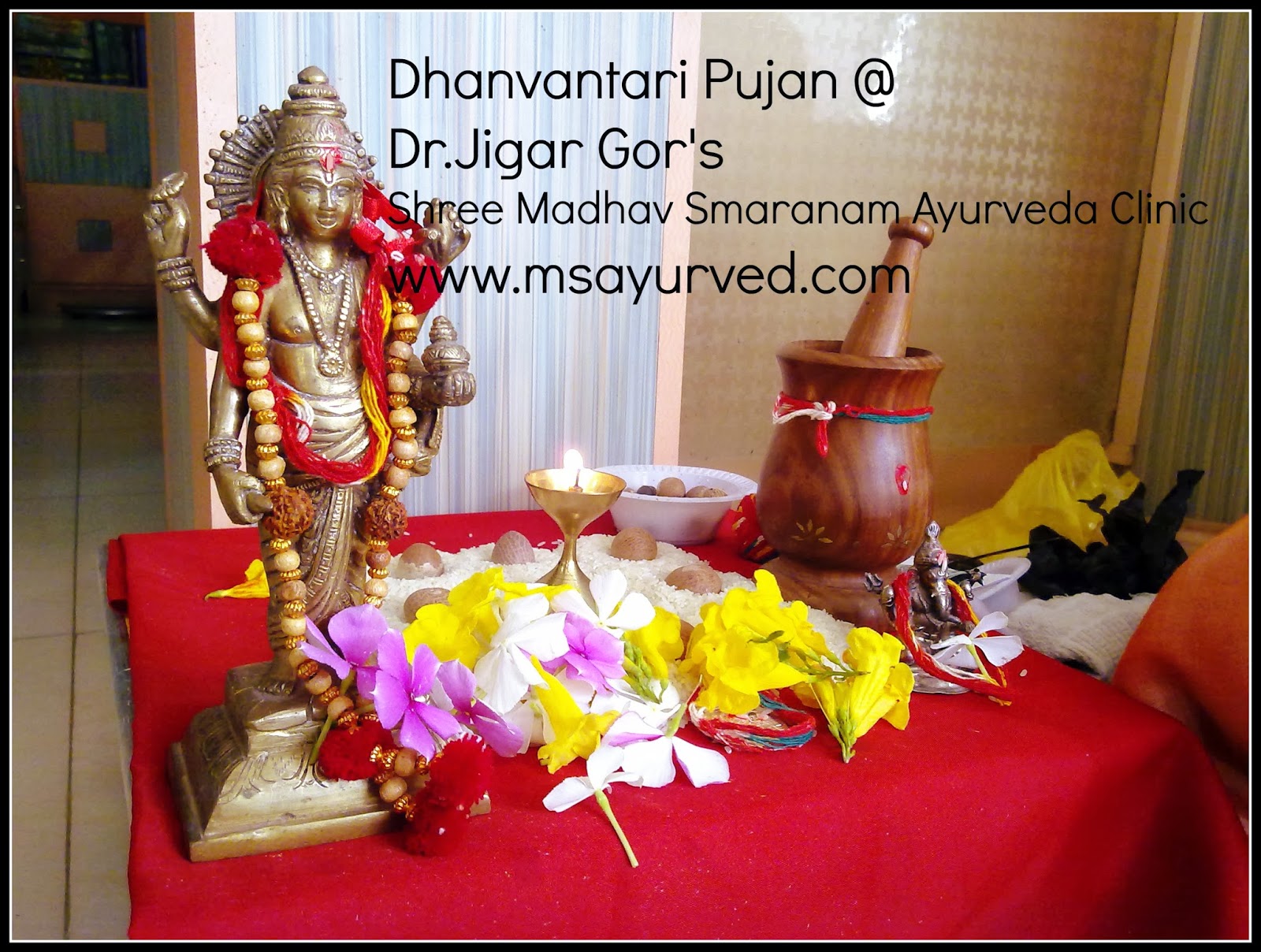 Lord Dhanvantari God Of Ayurveda Dr.Jigar Gor 's Ayurvedic Clinic