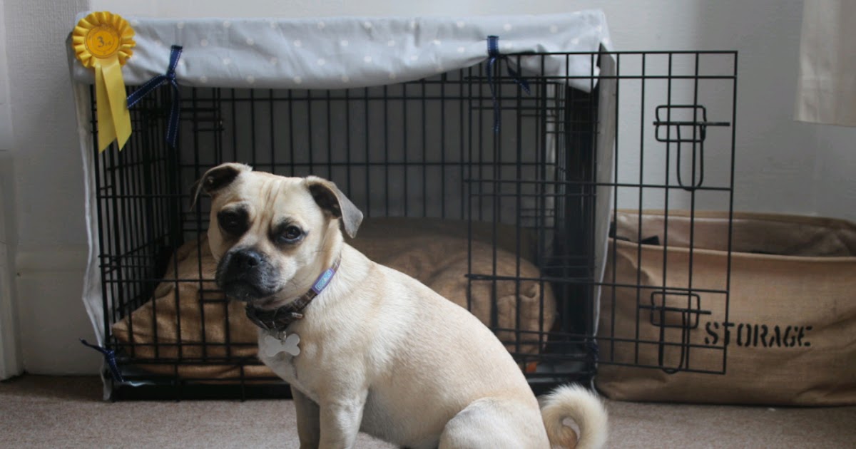 DIY Puppy Crate Cover Oh Gosh Blog Em