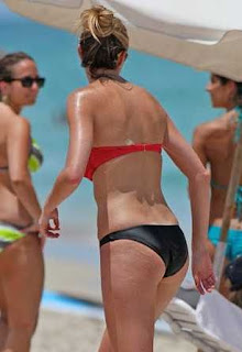 Erin Andrews Red Bikini Miami