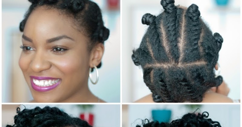 Flat Twists Bantu Knots Tips For Styling My Fair Hair