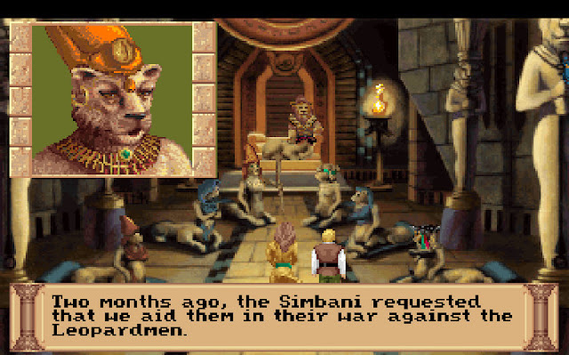 Screenshot of Quest for Glory III