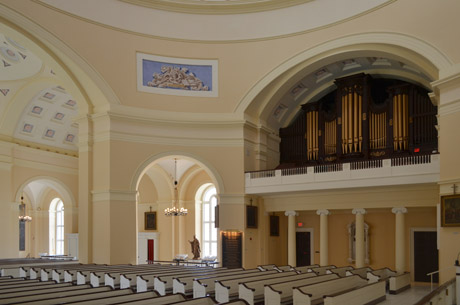 latrobe benjamin baltimore basilica interior