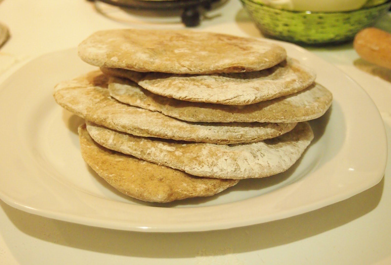 Ks World Full of Food, Beer & Love Pita Bread