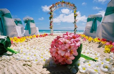 Hibiscus Wedding Flowers