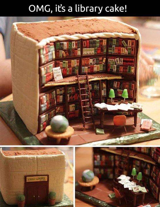 Book Chase: The Perfect Cake for Book Lovers
