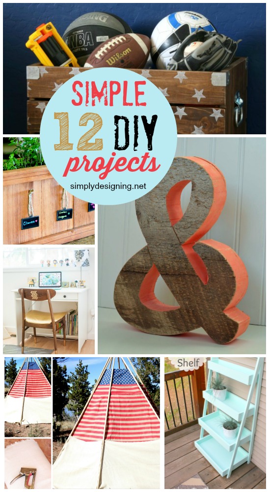 12 Simple DIY Projects - #7 is especially awesome!  Pin for later!  | #diy #diyprojects #homedecor