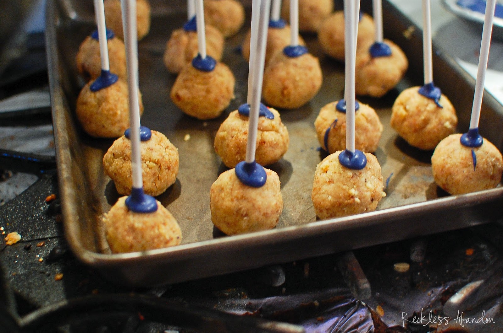 Reckless Abandon: Rock Chalk Cake Pops