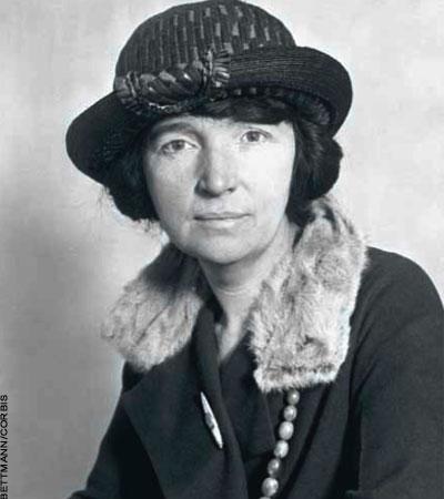 If She can do it, so can You.: Margaret Sanger (1879–1966)