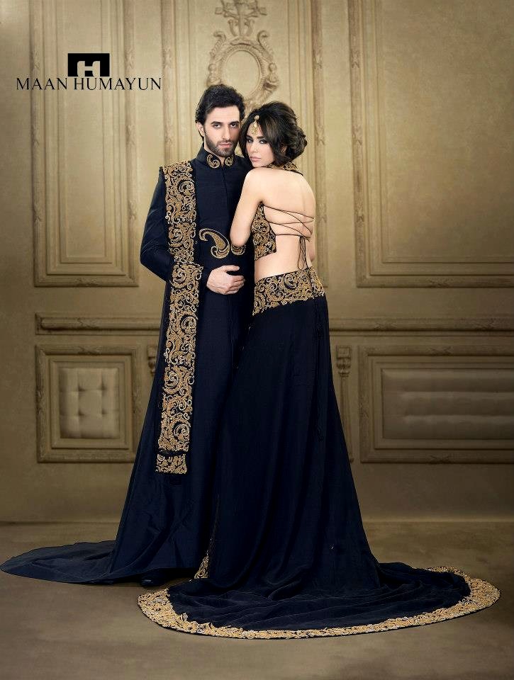 Couture Collection 2013 For Men And Women By Maan Humayn Maan