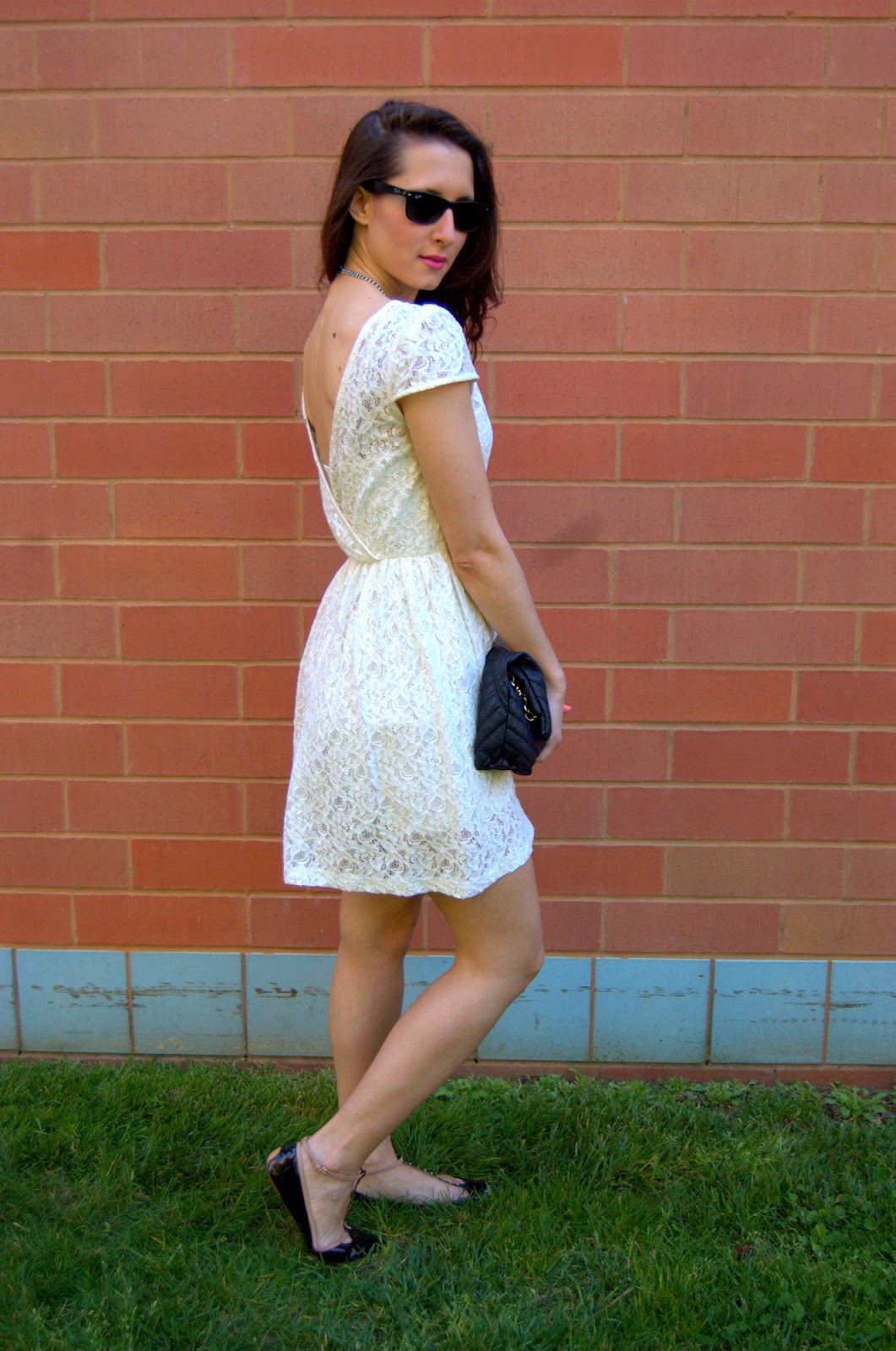 Fashion and Beats: Real: How to wear a white lace dress1061 x 1600