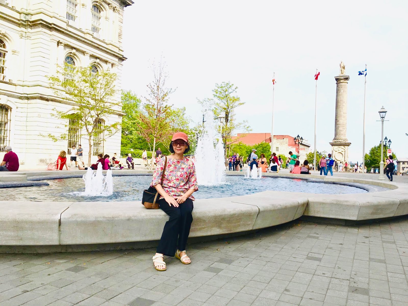 Place Jacques Cartier, Vieux-Montréal 8.2018