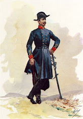 Oficial do Corpo do Estado Maior - uniforme de Inverno