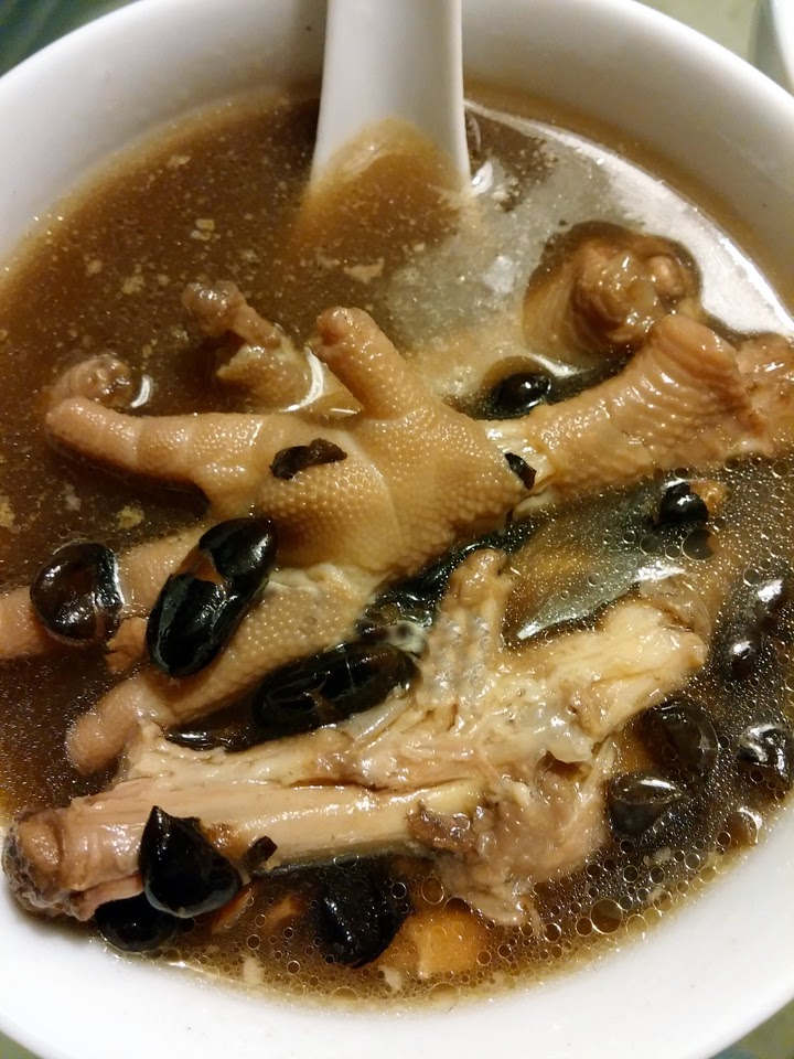 My Humble Kitchen Black Bean Chicken Feet Soup